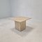 Italian Coffee Table in Travertine, 1980s 7