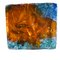 Italian Murano Glass Bas-Regilf Tile by Rubin for Costantini Forge of Angels, 1970s 8