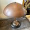 Industrial Italian Copper & Wood Table Lamp, 1950s, Image 7