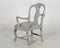 Antique Swedish Armchair, 1800s 8