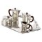 Art Deco Silver Coffee Set from Christoffle, 1920s, Set of 5, Image 1