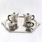 Art Deco Silver Coffee Set from Christoffle, 1920s, Set of 5 8