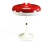 Vintage Red Siform Desk Lamp from Siemens, 1960s, Image 1
