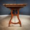 Industrial Handmade Dining Table with Machine Legs 2