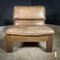 Fauteuil Vintage en Cuir de Musterring 2