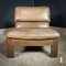 Vintage Leather Lounge Chair from Musterring 2
