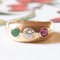 Vintage Gypsy Ring in 18k Yellow Gold with Ruby, Diamond and Emerald, 1970s 7