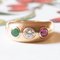Vintage Gypsy Ring in 18k Yellow Gold with Ruby, Diamond and Emerald, 1970s, Image 7