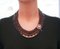 Mehrsträngige Halskette mit Rubinen und Steinen 5