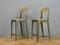 Chaises d'Usine Industrielles par Leabank, 1940s, Set de 2 1