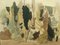 Giardino astratto, anni '50, Olio su tela, con cornice, Immagine 4