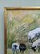 Grazing Sheep, 1950s, Oil on Canvas, Framed, Image 7