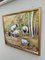 Grazing Sheep, 1950s, Oil on Canvas, Framed, Image 2