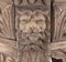 Table d'Entrée Antique en Chêne Sculpté et Blanchi avec Tiroir, Angleterre, 1890s 6