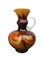 Orangefarbene Mid-Century Vase aus Opalglas von Carlo Moretti, 1970 7