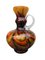 Orangefarbene Mid-Century Vase aus Opalglas von Carlo Moretti, 1970 5