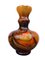 Orangefarbene Mid-Century Vase aus Opalglas von Carlo Moretti, 1970 10