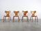 Chaises de Salle à Manger Grand Prix par Arne Jacobsen pour Fritz Hansen, 1967, Set de 4 1