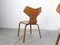 Grand Prix Dining Chairs by Arne Jacobsen for Fritz Hansen, 1967, Set of 4 20