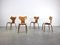 Grand Prix Dining Chairs by Arne Jacobsen for Fritz Hansen, 1967, Set of 4 4