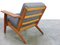GE-290 Easy Chairs in Oak by Hans J. Wegner for Getama, 1960s, Set of 2 9