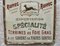 Claudot-Deschandeliers commestibile con cartello pubblicitario Tartufi, 1900, Immagine 3