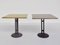 Small Yellow Outdoor Tables in Aluminum, 1950, Image 1