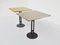 Petites Tables d'Extérieur Jaunes en Aluminium, 1950 4