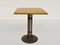 Petites Tables d'Extérieur Vintage en Aluminium Anodisé Jaune, Gris, 1950s, Set de 3 3