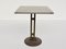 Petites Tables d'Extérieur Vintage en Aluminium Anodisé Jaune, Gris, 1950s, Set de 3 7