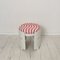 Mid-Century Stool Painted and Padded, 1970 5