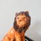 Portuguese Ceramic Lion Decorative Sculptures, 1970s, Set of 2, Image 11