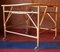Slender Serving Trolley in Bamboo and Frosted Glass, 1960 6