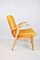Easy Chair Orange et Jaune attribué à Mieczyslaw Puchala, 1970s 4