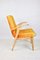 Orange & Yellow Easy Chair attributed to Mieczyslaw Puchala, 1970s 4