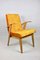 Easy Chair Orange et Jaune attribué à Mieczyslaw Puchala, 1970s 1