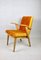 Easy Chair Orange et Jaune attribué à Mieczyslaw Puchala, 1970s 10