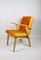 Orange & Yellow Easy Chair attributed to Mieczyslaw Puchala, 1970s 10