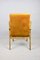 Easy Chair Orange et Jaune attribué à Mieczyslaw Puchala, 1970s 7