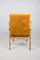 Orange & Yellow Easy Chair attributed to Mieczyslaw Puchala, 1970s 7