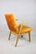 Easy Chair Orange et Jaune attribué à Mieczyslaw Puchala, 1970s 6