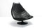 Black Leather F585 Swivel Lounge Chair by Geoffrey Harcourt for Artifort, 1970s 9