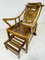 Antique Chinese Handcrafted Bamboo Lounge Chair, 1900 2