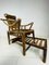 Antique Chinese Handcrafted Bamboo Lounge Chair, 1900, Image 1