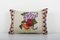 Turkish Aubusson Floral Needlepoint Lumbar Kilim Cushion Cover with Organic Fruit Motifs, 2010s 1