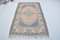 Anatolian Modern Tribal Pink & Blue Pastel Rug 1