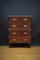 Antique Military Chest of Drawers in Teak, 1850, Image 1