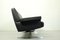 Schwarzes Mid-Century Modell DS31 2-Sitzer Ledersofa von De Sede, 1970er 4