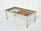 Ceramic Steel Coffee Table from Robert and Jean Cloutier, 1950s 8