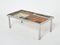 Ceramic Steel Coffee Table from Robert and Jean Cloutier, 1950s, Image 8